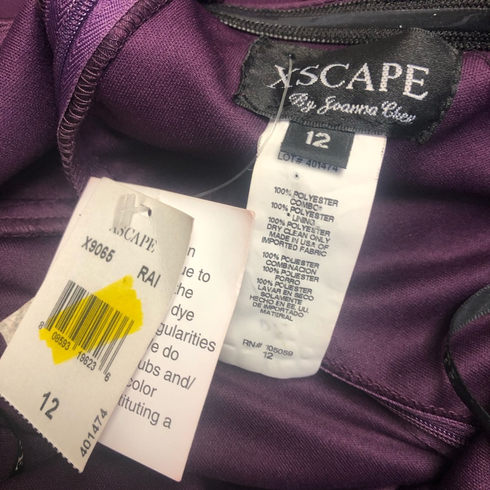NWT Xscape by Joanna Cher strapless dress - Picture 6 of 6